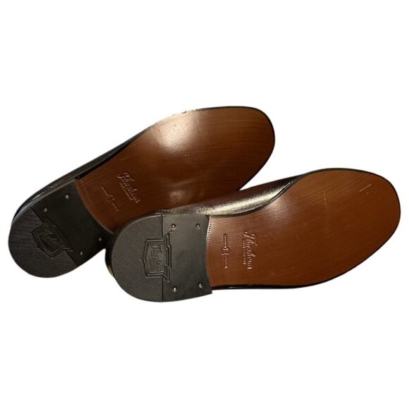 Florsheim Como Moc Toe Strap Loafer | 3E Extra Wide | Black Cherry | Size 10.5 - Picture 6 of 10